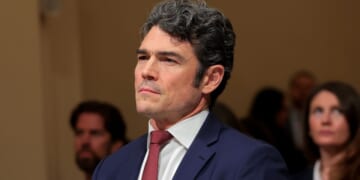 Director of the National Counterterrorism Center Joseph Kent, pictured testifying before the House Committee on Homeland Security Dec. 11, announced his resignation in a post on social media.