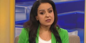 Australian anchor Rita Panahi switched to her native language to deliver a final message to Iran's late supreme leader.