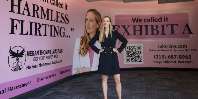 Sexual harassment lawyer sues over rejected airport ad, now has a massive billboard