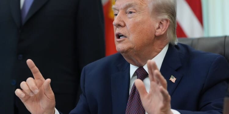 Trump unveils 100% tariff on some patented drugs on ‘Liberation Day’ anniversary