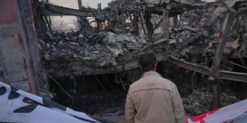 Airstrike on Iran hits building near Tehran after Trump’s threat over Strait closure