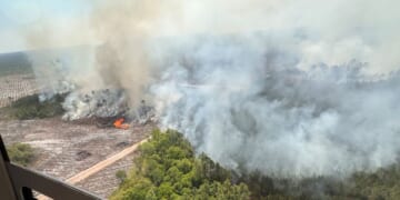 Georgia wildfires that destroyed more than 120 homes continue to threaten residents