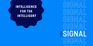 Daily Signal banner image with Intelligence for the Intelligent tagline.