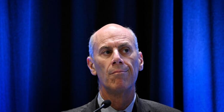 James Boasberg, chief judge of the U.S. District Court for the District of Columbia, attends a panel discussion at the annual American Board Association Spring Antitrust Meeting at the Marriott Marquis in Washington, D.C., on April 2, 2025.