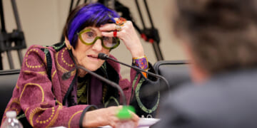 U.S. Rep. Rosa DeLauro (D-CT) a House Appropriations Committee hearing on April 20, 2026.