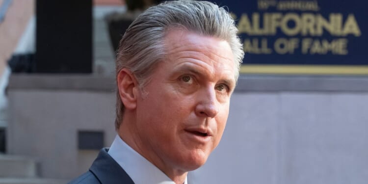California Governor Gavin Newsom attends the 19th Annual California Hall of Fame Ceremony in Sacramento, California, on March 19, 2026.