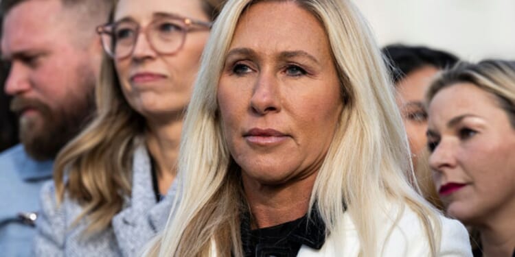 Fmr. U.S. Representative stands outside the United States Capitol on November 18, 2025.