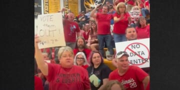 "Vote them out April 7" Missouri protesters urged, and that's exactly what happened Tuesday.