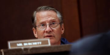 Rep. Tim Burchett sits in on the House Oversight Committee's Task Force on the Declassification of Federal Secrets hearing at the Capitol in Washington, DC on Sept. 9, 2025.