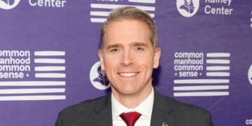 Scott Jennings attends the Scott Jennings "A Revolution of Common Sense" Book Launch on Dec. 2, 2025, in Washington, D.C.
