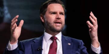 Vice President J.D. Vance, pictured at a Turning Point USA event last week in Athens, Georgia.