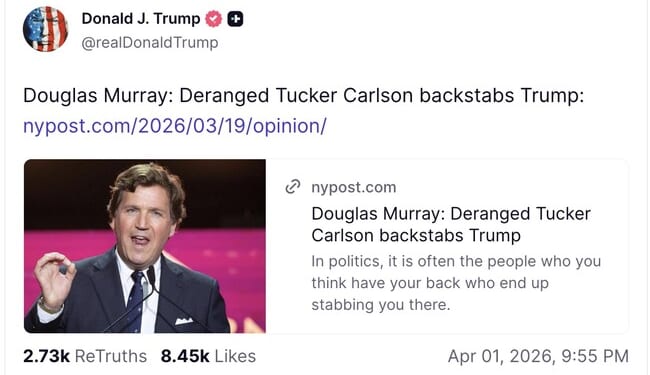 Trump Trounces Tucker – HotAir