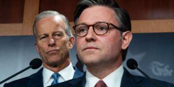 John Thune and Mike Johnson.