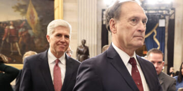 Associate Supreme Court Justice Samuel Alito Jr. attends inauguration ceremonies in the Rotunda of the U.S. Capitol on January 20, 2025 in Washington, DC. Donald Trump takes office for his second term as the 47th president of the United States. (Photo by Chip Somodevilla/Getty Images)