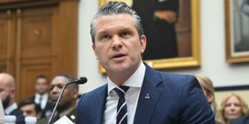Secretary of War Pete Hegseth testifies for a House Armed Services Committee hearing titled "Department of Defense FY2027 Budget Request," on Capitol Hill on April 29, 2026.