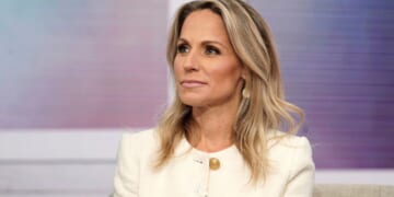 Dr. Nicole Saphier sits in the Fox Nation studio for “Love Mom The Live Show” on April 3, 2024 in New York City, New York.