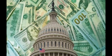 A stock photograph meant to evoke the Congress fiscal budget.